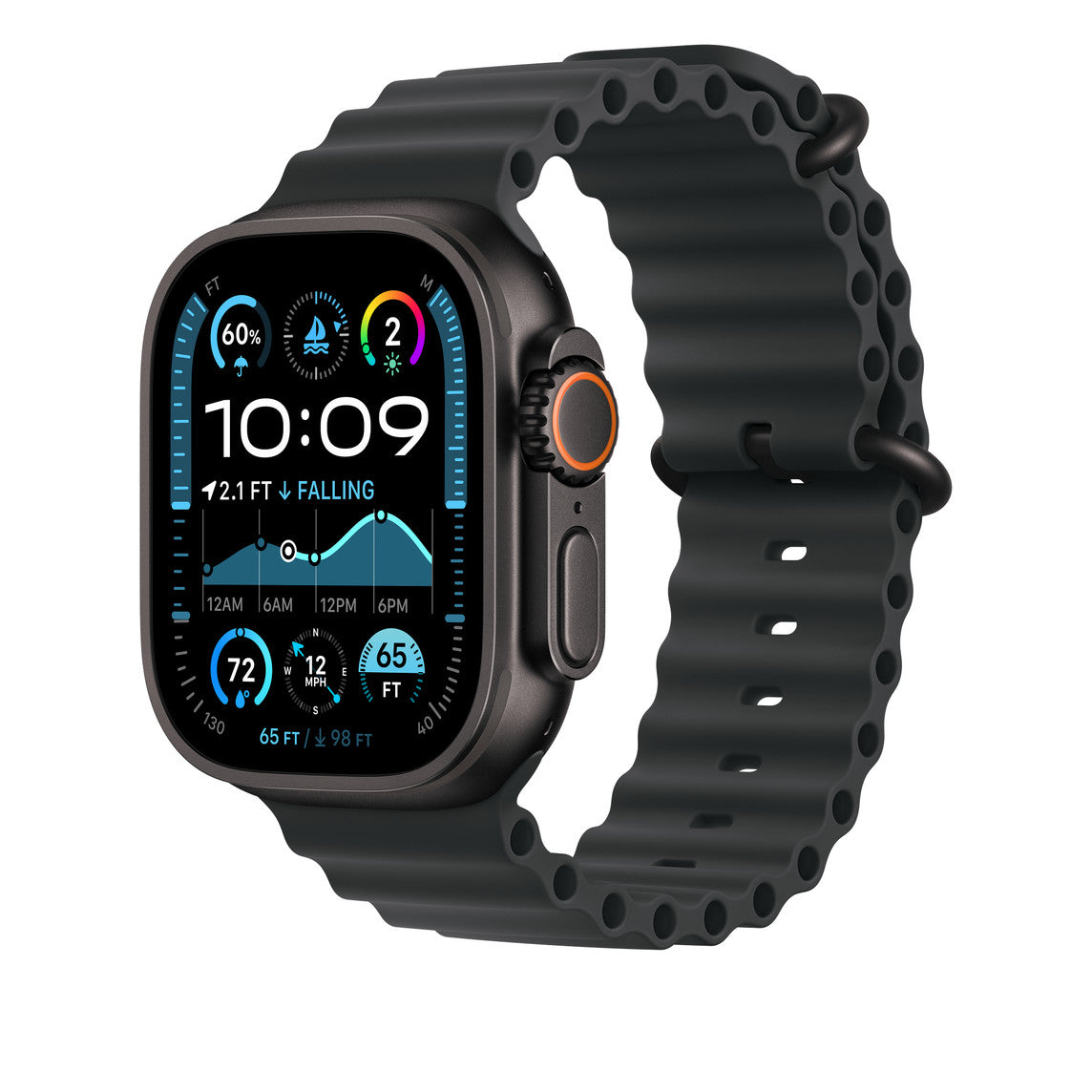 Apple Watch Ultra 2 | Negro | Vista 3 — imagen de referencia