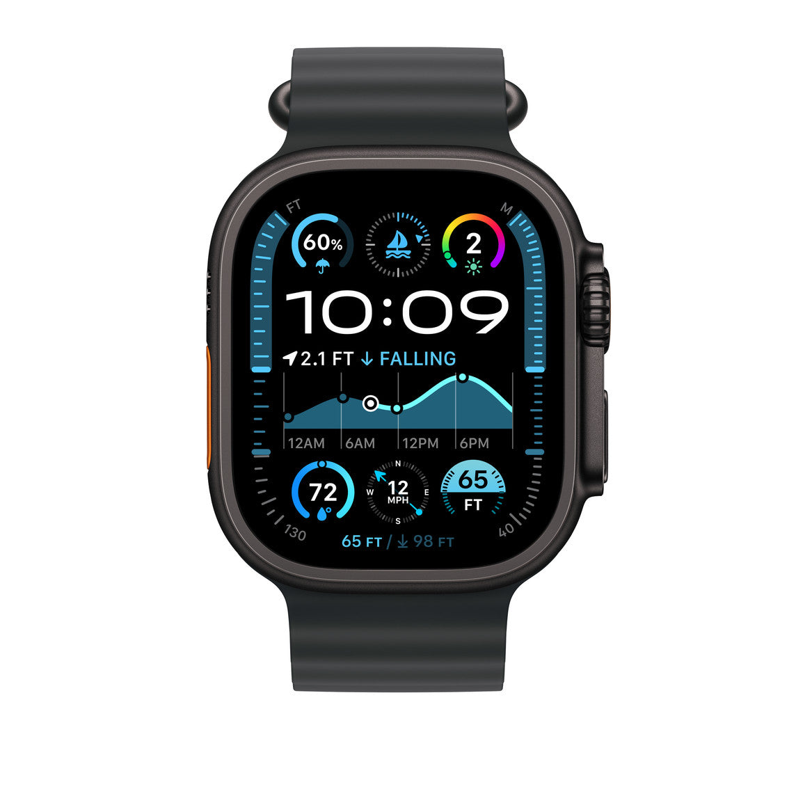 Apple Watch Ultra 2 | Negro | Vista 4 — imagen de referencia