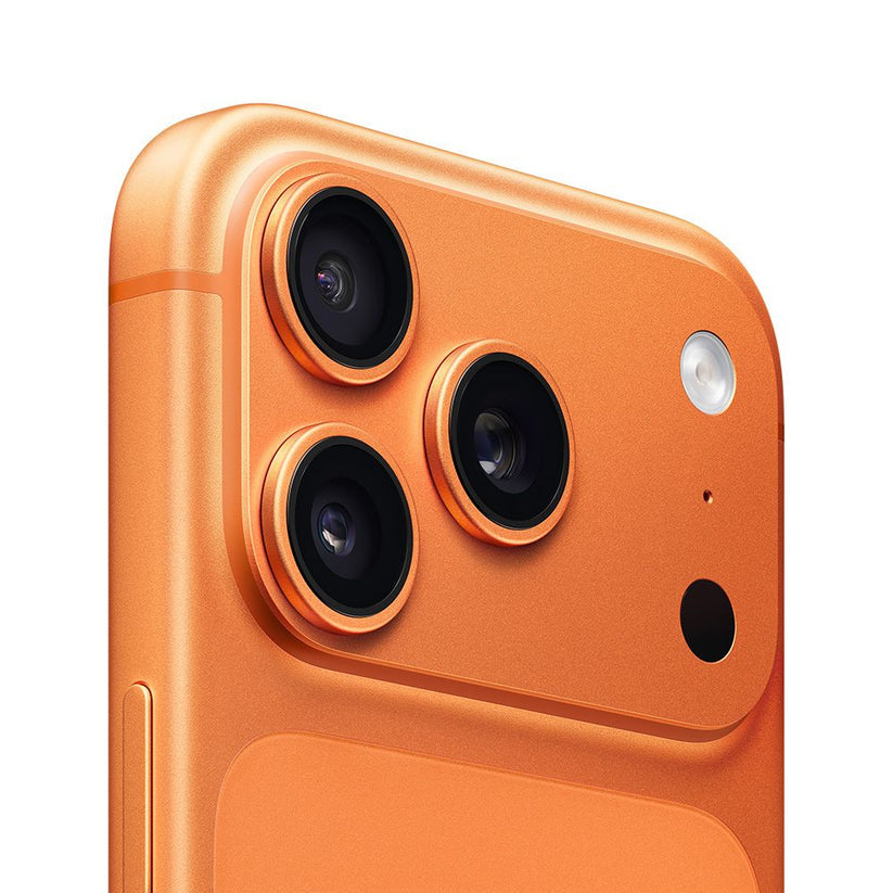 iPhone 17 Pro | Naranja cósmico | Vista 3 — imagen de referencia