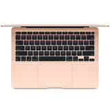 MacBook Air M1 | Oro | Vista teclado — imagen de referencia